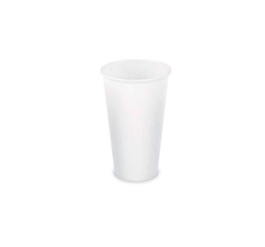 Puodeliai popieriniai balti 610 ml (50 vnt.)