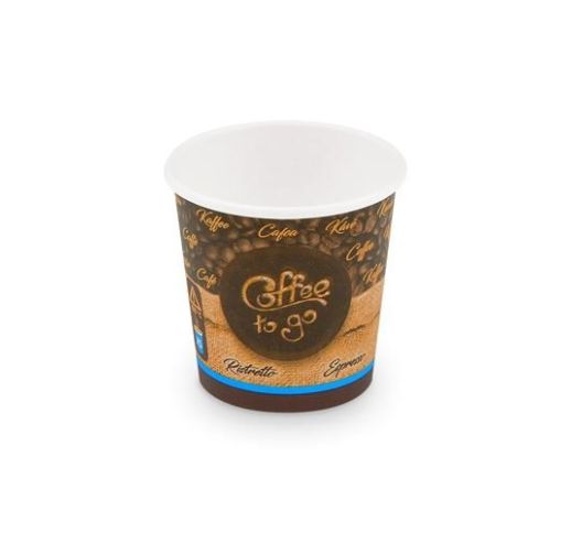 Puodeliai popieriniai COFFEE TO GO 110 ml (50 vnt.)