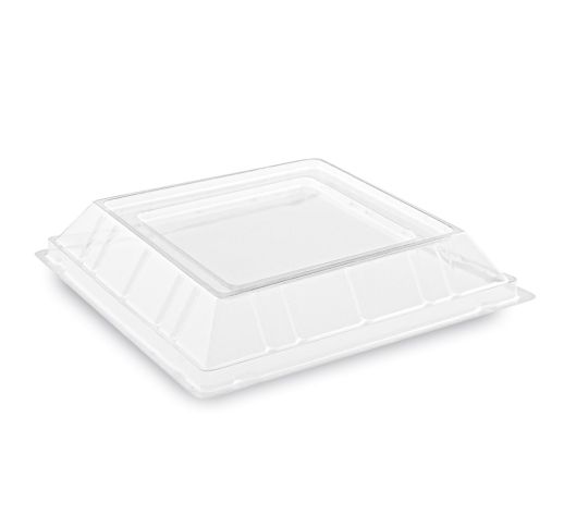 Dangteliai plastikiniams indeliams, skaidrūs, keturkampiai (20 vnt.)