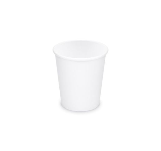 Puodeliai popieriniai balti S 200 ml (50 vnt.)