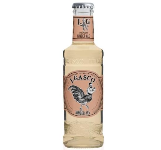 J.Gasko nealkoholinis gėrimas GINGER ALE  (200 ml)