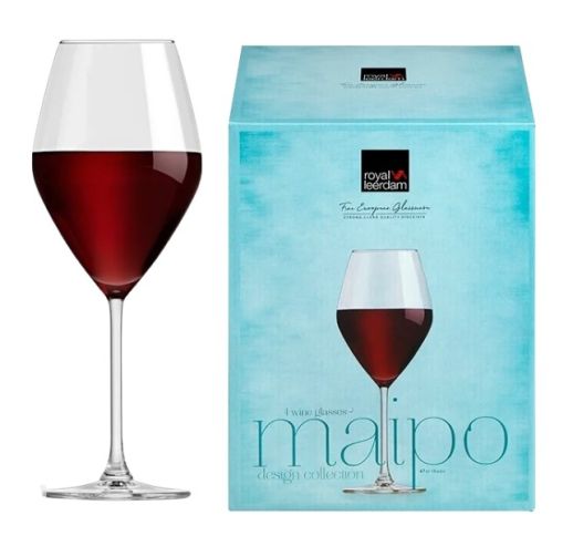 Taurės vynui Maipo (4 vnt) 470 ml