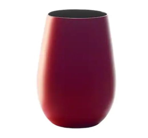 Stiklinė OLYMPIC 465 ml raudona/juoda