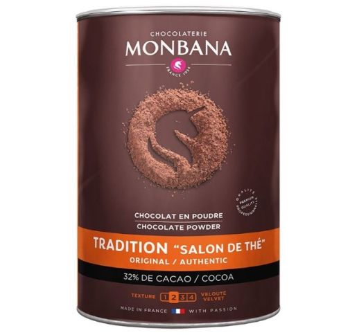 Monbana šokolado milteliai SALON DE THE 1 kg