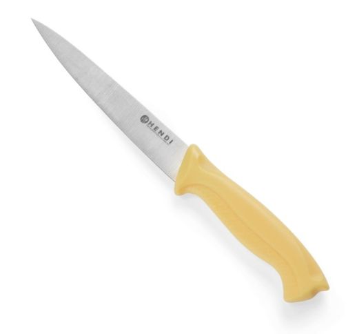 Peilis "filė", 15 cm HENDI su geltona rankena