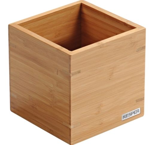 Dėžutė bambukinė 13x13x13 cm