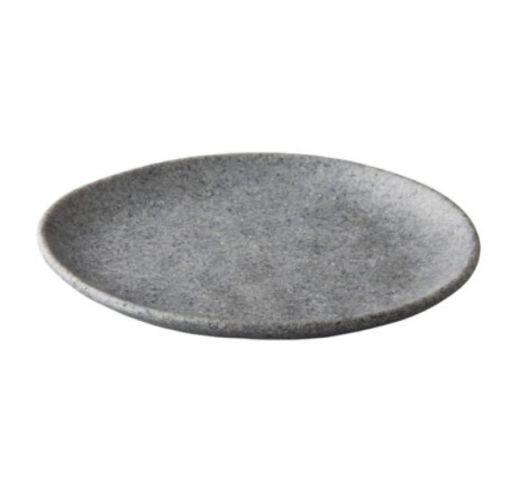 Lėkštė melamino pilka PEBBLE 26,5 cm