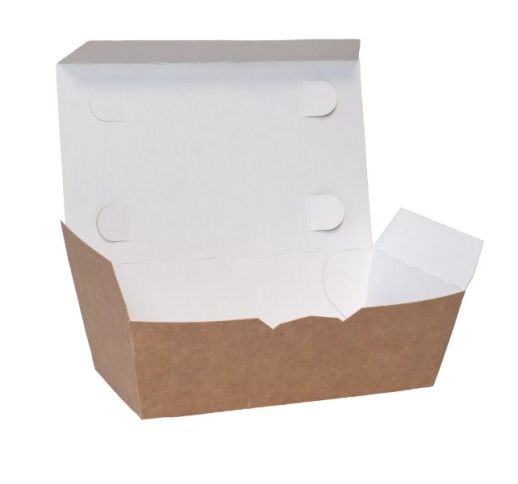 Dėžutės maisto išsinešimui su skylėmis 16,5x10x5 cm (100 vnt.)