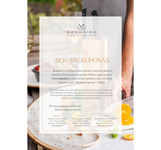 Sangaida Dovanų kuponas