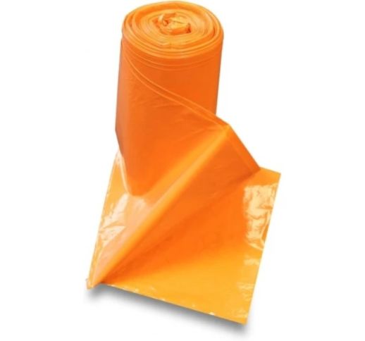 Maišai oranžiniai maisto atliekoms 450x510 mm (25 vnt.)
