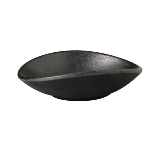 Lėkštutė melamino juoda ZEN 11x10 cm