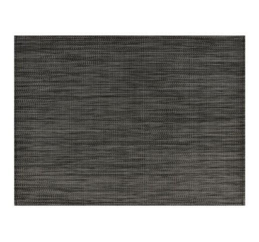 Servetėlė plastikinė juoda/pilka 45x33 cm
