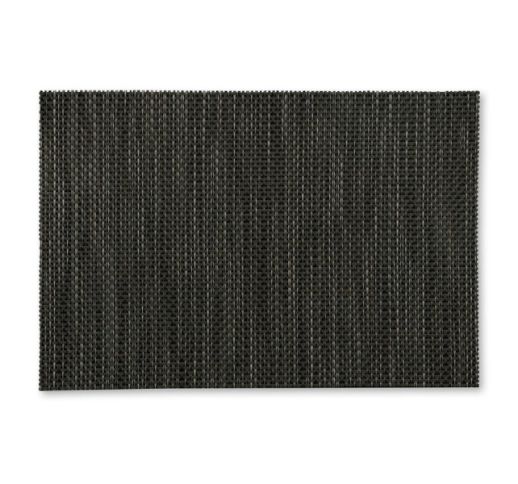 Servetėlė plastikinė tamsiai pilka 43x29 cm