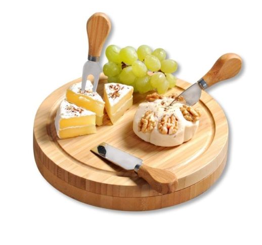 Rinkinys sūriui (pjaustymo lenta su 3 įrankiais)