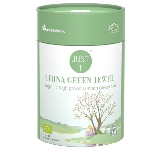 Arbata žalia biri JUST T CHINA GREEN JEWEL, 125 g