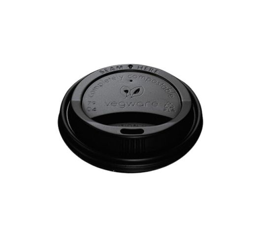 Dangteliai puodeliams juodi CPLA 80 cm (50 vnt.)