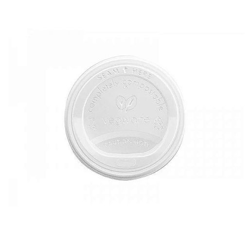 Dangteliai puodeliams balti CPLA 80 cm (50 vnt.)