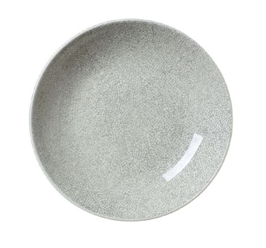 Lėkštė gili Ink Crackle Grey Cuope 25,25 cm