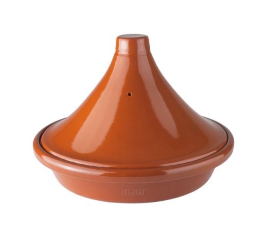 Puodas su dangčiu oranžinis TAJINE MARRON 28 cm