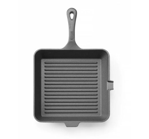 Keptuvė ketaus GRILL HENDI 26.5x26.5x5 cm