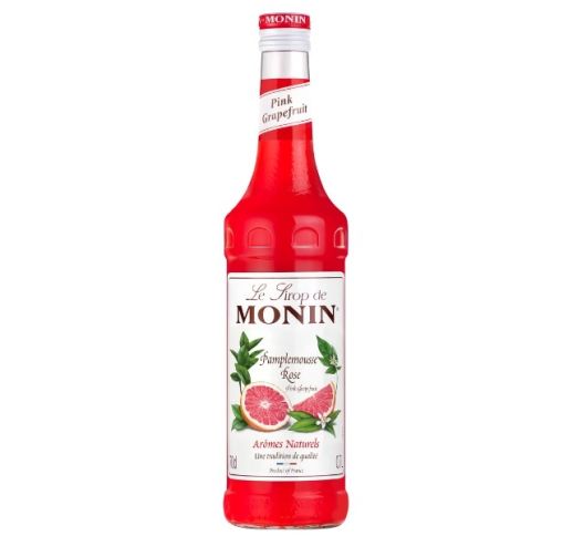 Monin RAUDONŲJŲ GREIPFRUTŲ sirupas, 0,7 l