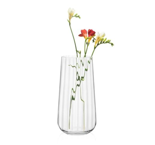 Vaza stiklinė 22,5 cm