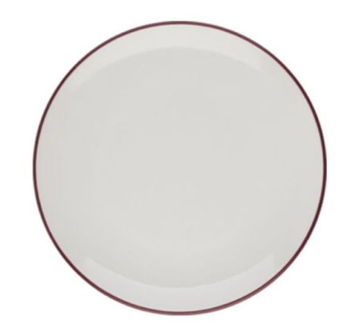 Lėkštė Modest Maroon 25 cm
