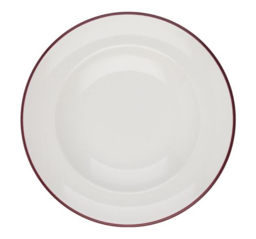 Lėkštė gili Modest Maroon 25 cm