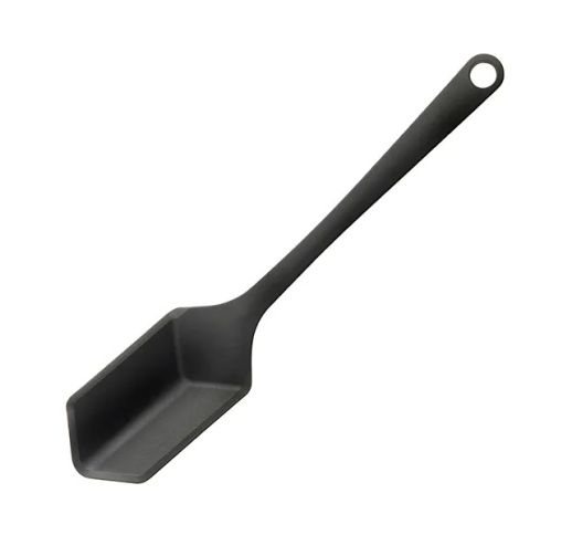 Mentelė kampinė plastikinė juoda 29 cm