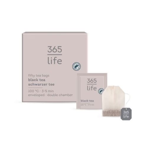 Arbata juoda 365 Life (50 pakelių)