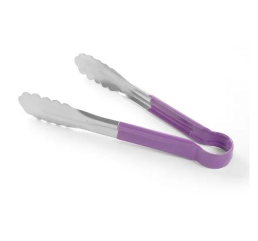 Žnyplės serviravimui violetinės HENDI 30 cm