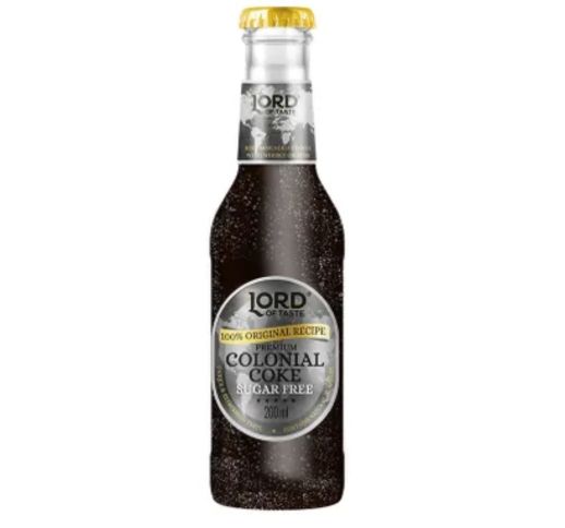 Gazuotas nealkoholinis gėrimas be cukraus COLA 200 ml