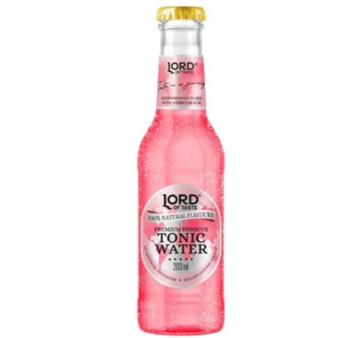 Gazuotas nealkoholinis gėrimas HIBISCUS TONIC 200 ml