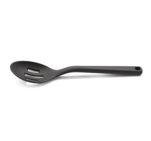 Šaukštas virtuvinis perforuotas pilkas 30.5 cm