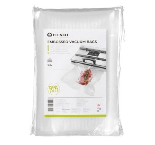 Vakuumavimo maišai gofruoti 20x30 cm (100 vnt.)