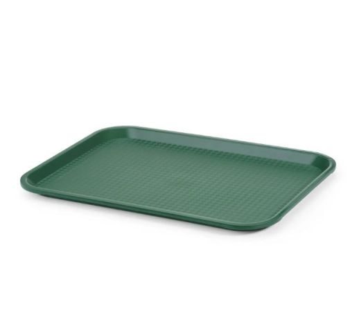 Padėklas plastikinis 30.5x41.5 cm, žalias
