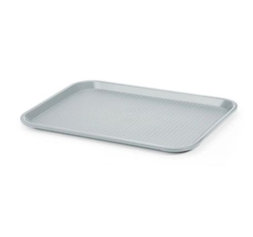 Padėklas plastikinis 30.5x41.5 cm, šviesiai pilkas