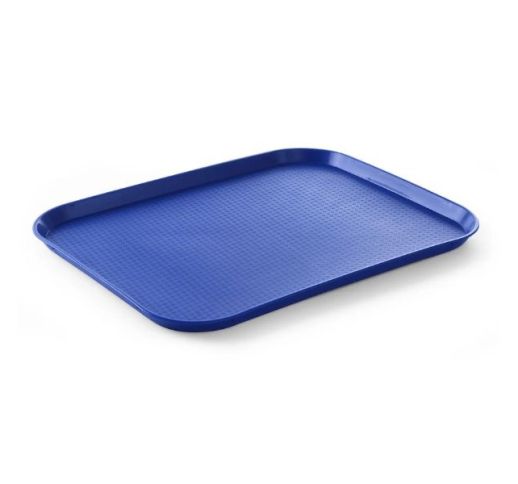 Padėklas plastikinis 35x45 cm, mėlynas
