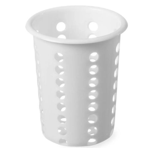 Dėklas stalo įrankiams plastikinis, baltas