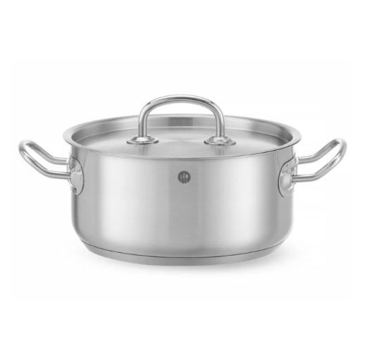 Puodas žemas su dangteliu KITCHEN LINE 20 cm 2,9 L