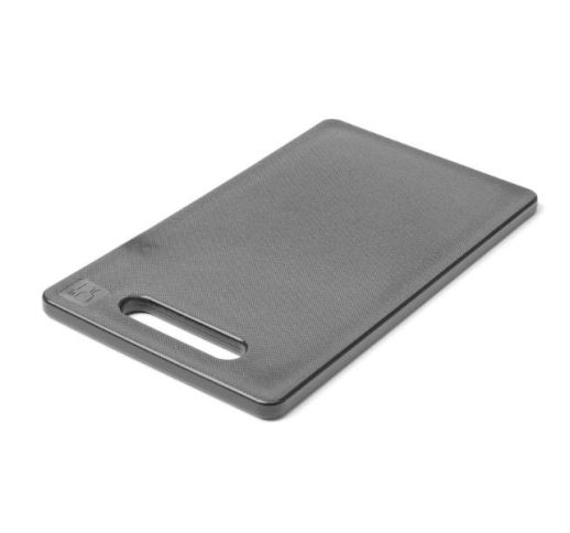 Pjaustymo lenta plastikinė, juoda, su rankena 30x20 cm