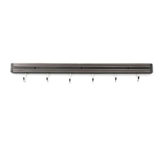 Laikiklis peiliams magnetinis su kabliuku 60 cm