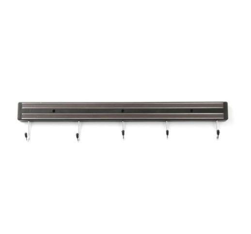 Laikiklis peiliams magnetinis su kabliuku 47 cm