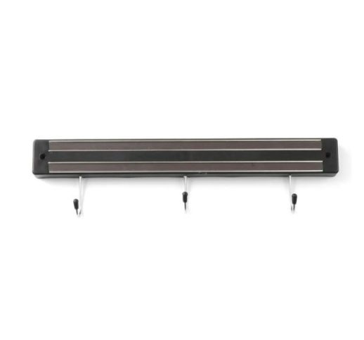 Laikiklis peiliams magnetinis su kabliuku 34 cm