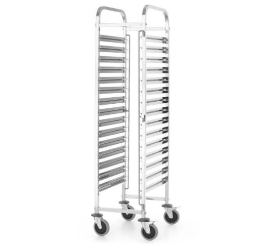 Vežimėlis metalinis GN indams 15xGN1/1
