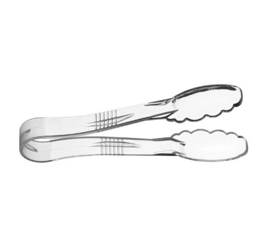Žnyplės plastikinės universalios skaidrios 23 cm