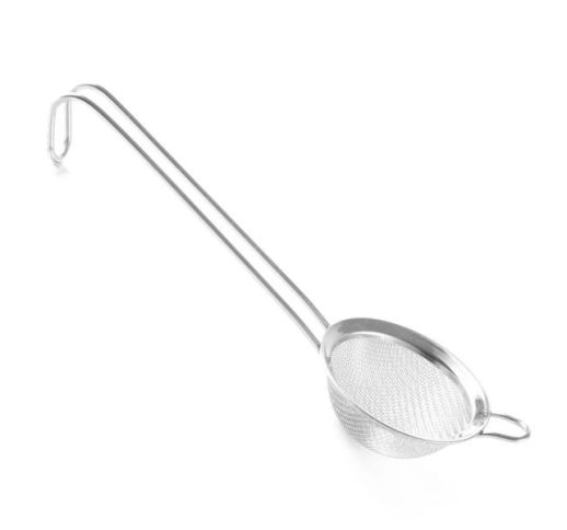Sietelis arbatai su rankena metalinis 7.5x17 cm