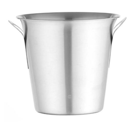 Kibirėlis šampano buteliui metalinis su rankena 3.5 L