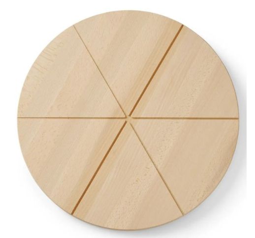 Padėklas picai apvalus 45 cm, medinis HENDI