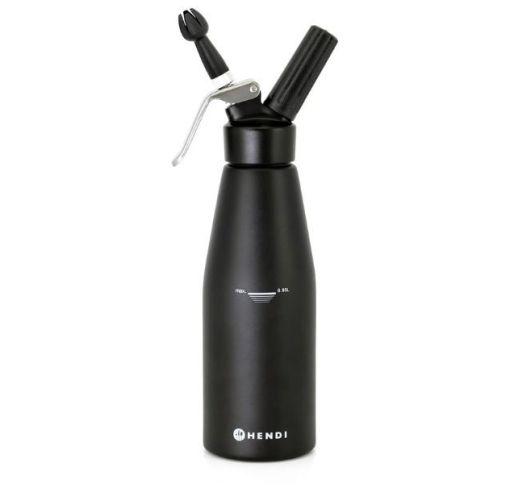 Sifonas griet. 0.95l juodas HENDI